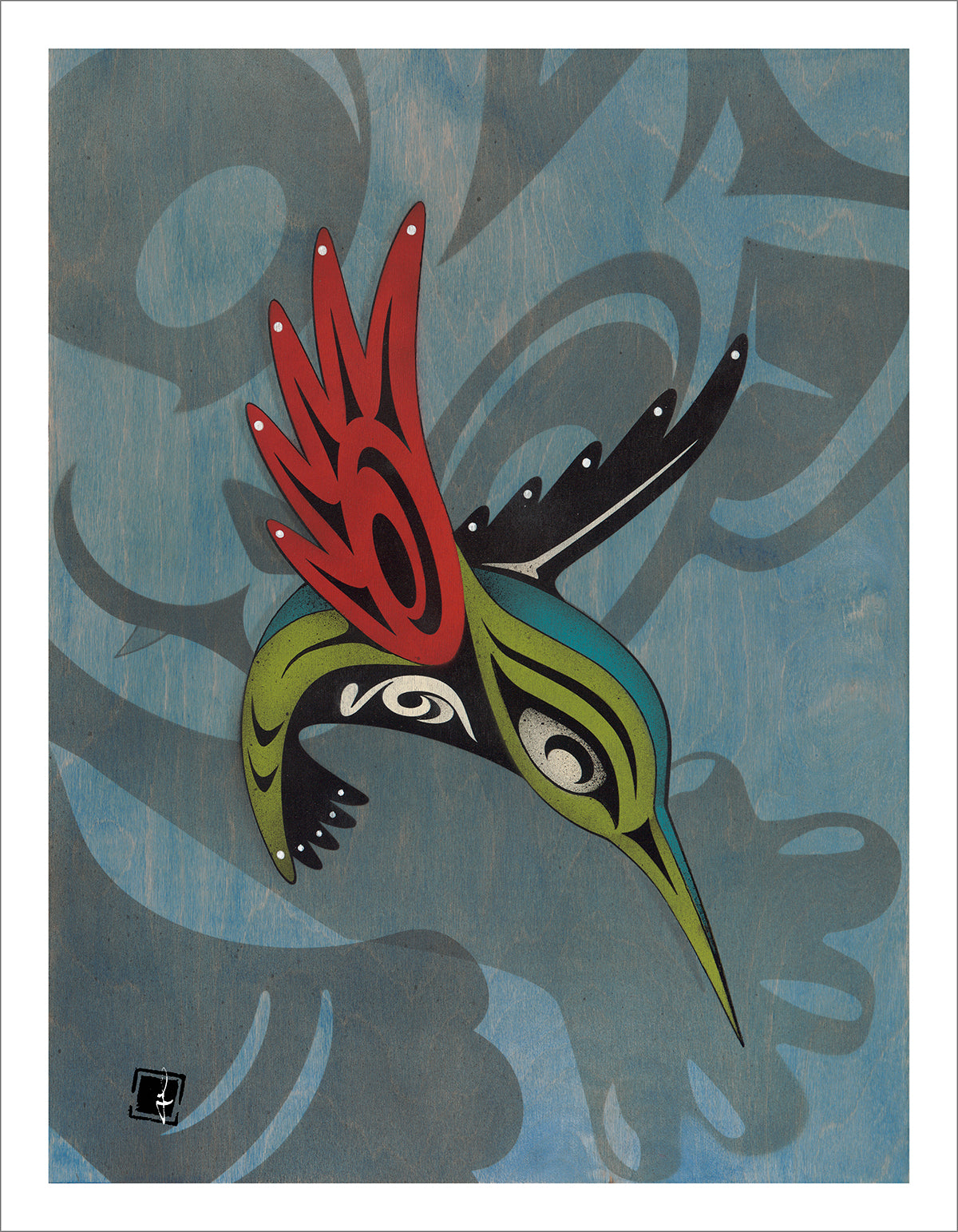 "Good Day, Bad Day" Fine Art Print by Louie Gong