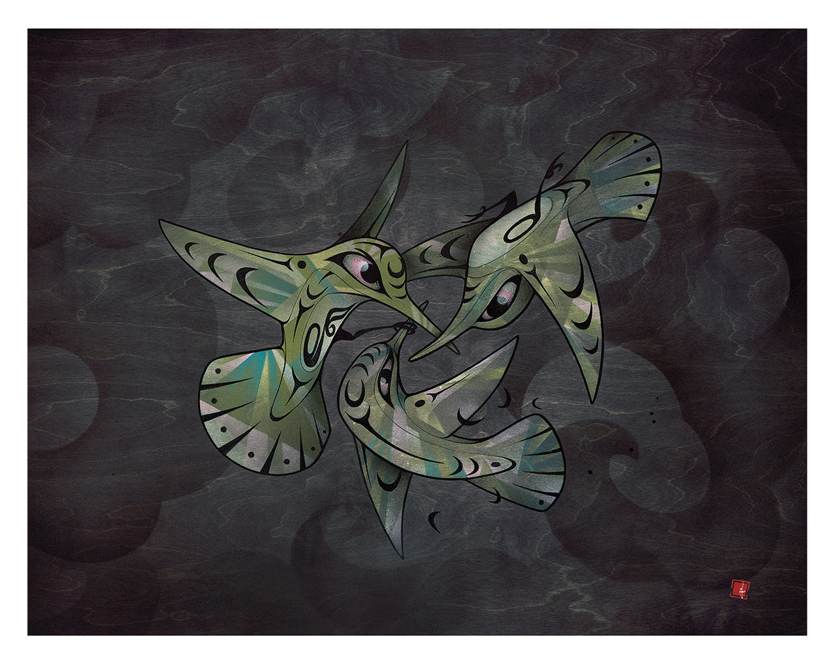 "Internal Affairs" Fine Art Print by Louie Gong