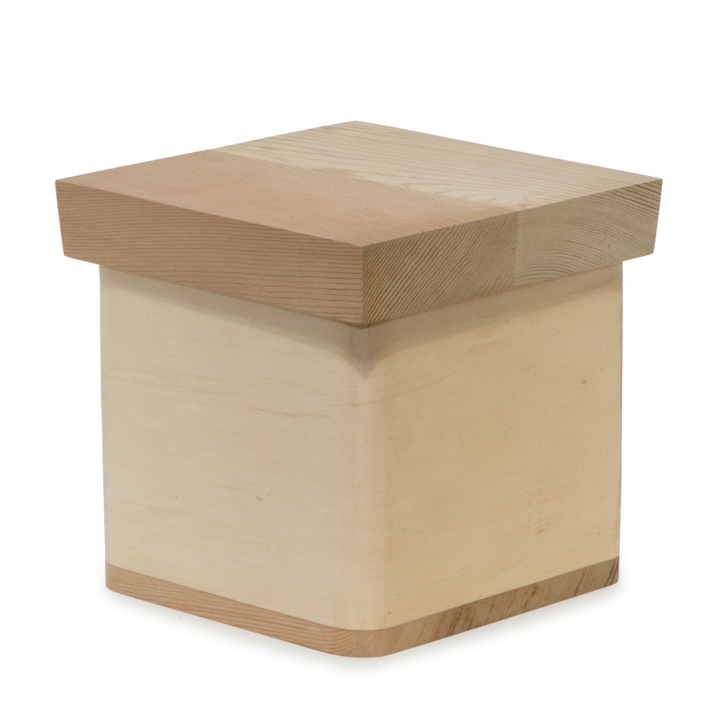 6" yellow cedar bentwood box