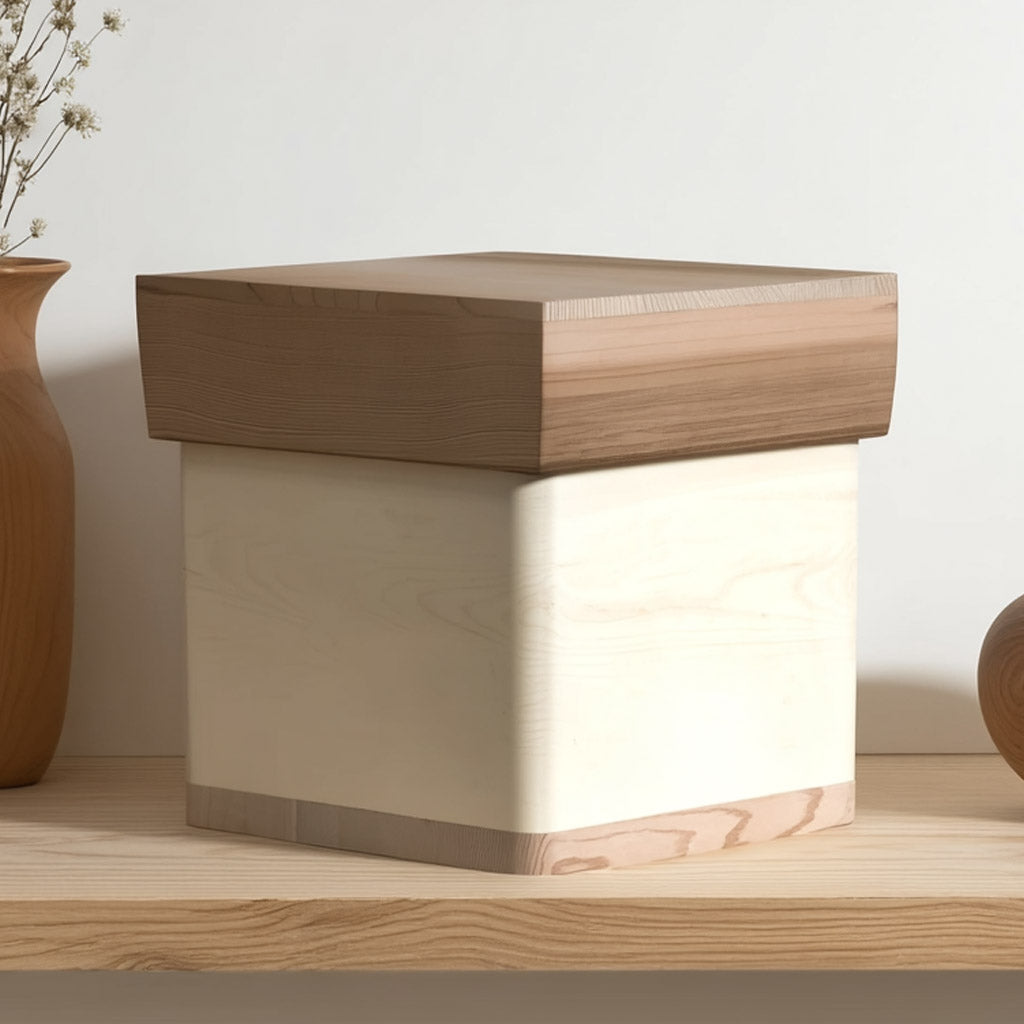 Boxes made out of a single plank that is steamed and bent too make the 4 side of the box.