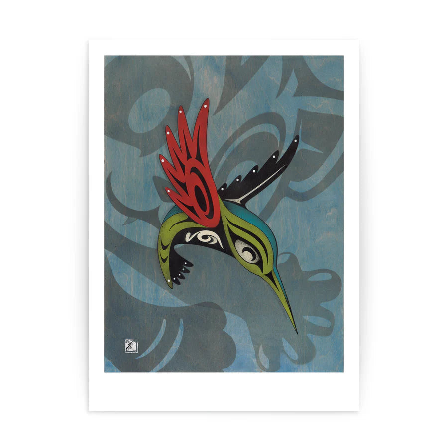 "Good Day, Bad Day" Fine Art Print by Louie Gong