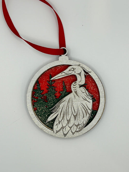 Great Blue Heron Ornament