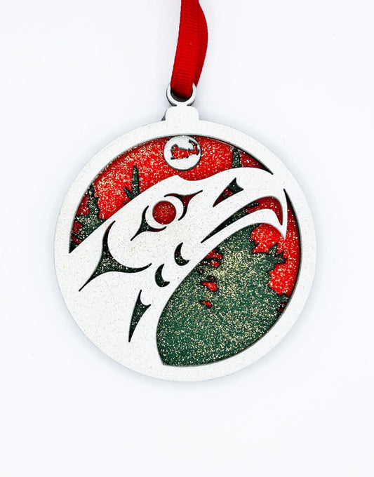 Coast Salish Eagle Ornament