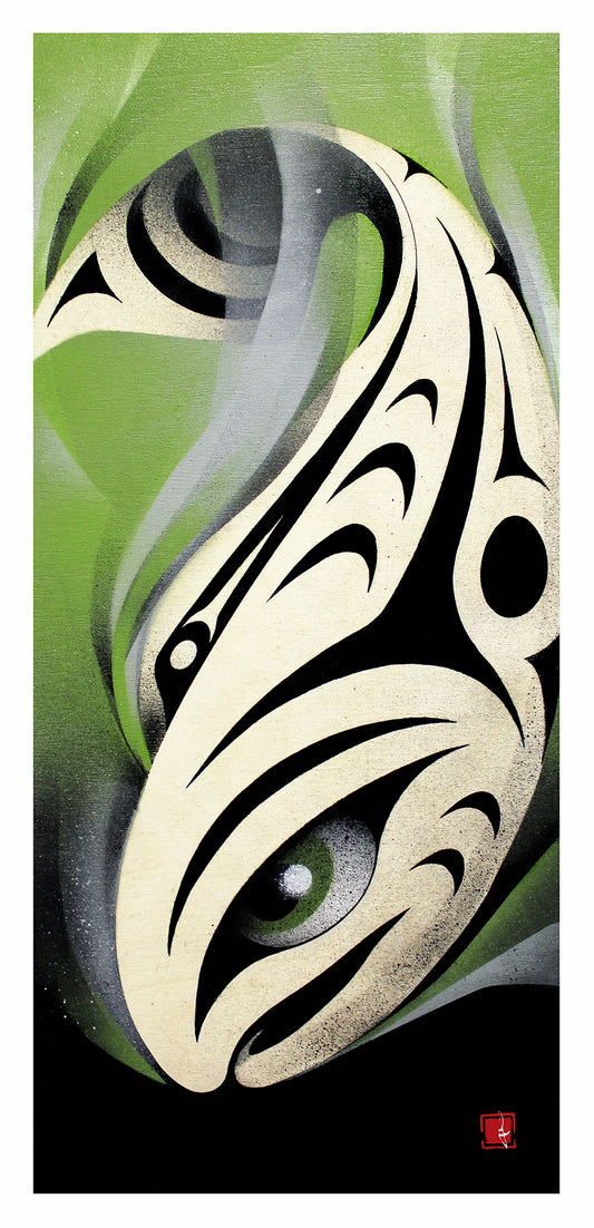 "Go Deep" Fine Art Print by Louie Gong