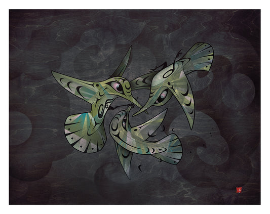 "Internal Affairs" Fine Art Print by Louie Gong