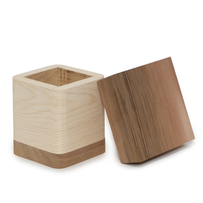 3" Yellow Cedar Bentwood Box