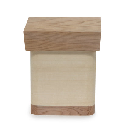 4" Yellow Cedar Bentwood Box