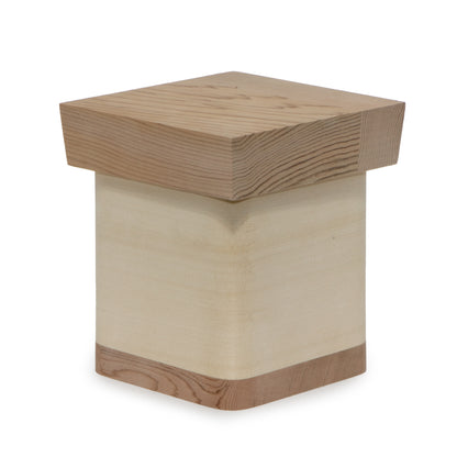 4" Yellow Cedar Bentwood Box