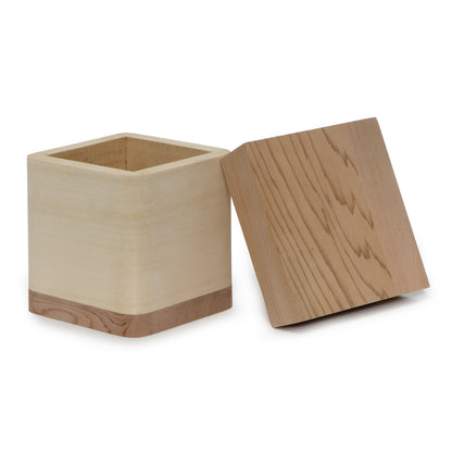 4" Yellow Cedar Bentwood Box