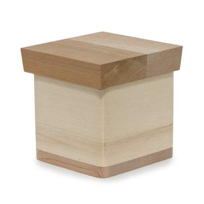 5" Yellow Cedar Bentwood Box