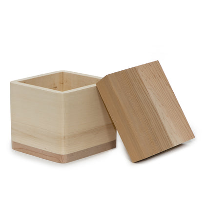 5" Yellow Cedar Bentwood Box