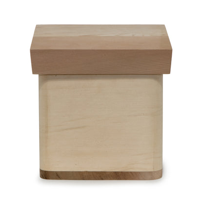 6" Yellow Cedar Bentwood Box