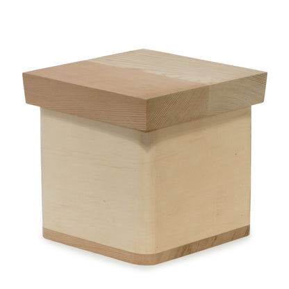 6" Yellow Cedar Bentwood Box