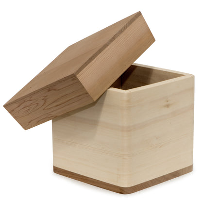 7" Yellow Cedar Bentwood Box