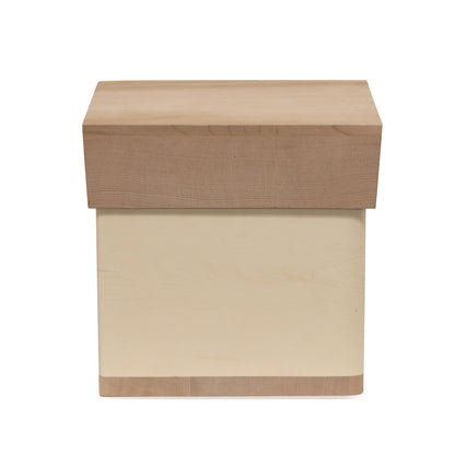 8" Yellow Cedar Bentwood Box