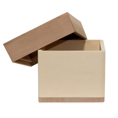 8" Yellow Cedar Bentwood Box