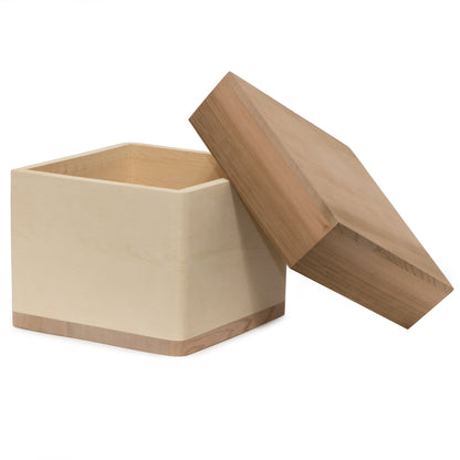 8" Yellow Cedar Bentwood Box