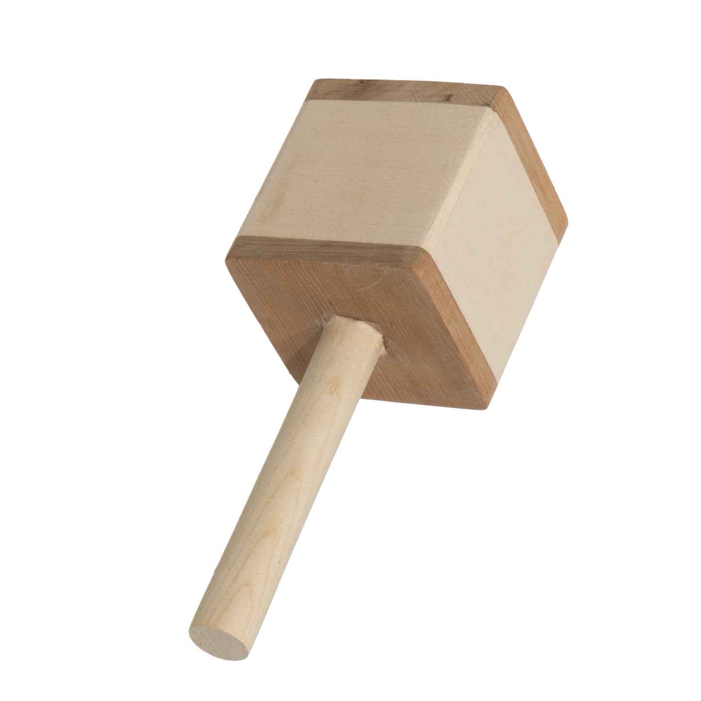 Bentwood box baby rattle